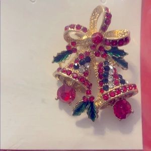 Christmas Bell Brooch